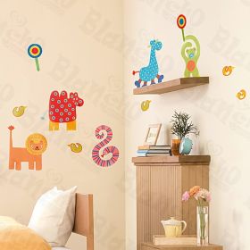 Zoo - Wall Decals Stickers Appliques Home Decor