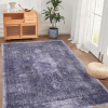LOOM & LUXE 8x10 Area Rug, Washable Rug, Low-Pile, Non-Slip, Non-Shedding, Foldable, Kid & Pet Friendly - Area Rugs for living room, bedroom, kitchen