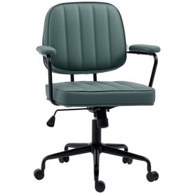 Home Office Chair with Adjustable Height and Tilt, Green