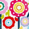 Flower Lollipop-1 - Wall Decals Stickers Appliques Home Decor