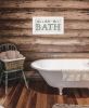 "When in Doubt Take a Bath" By Susie Boyer, Ready to Hang Framed Print, White Frame