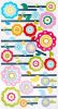 Flower Lollipop-1 - Wall Decals Stickers Appliques Home Decor