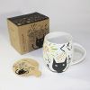 SYNC - [Kitty Carnival] Coffee Mug / Wood Lid (4.2 inch height)