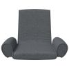 Floor Chair Dark grey Fabric (100% polyester), metal Compact