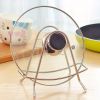 1pc Stainless Steel Cutting Board Storage Rack; Chopping Board Pot Cover Rack; Utensils Storage Rack; Knife Plate Rack; Pot Cover Rack; Home Kitchen