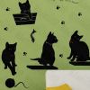 Naughty Kittens - Hemu Wall Decals Stickers Appliques Home Decor 11.8 BY 23.6 Inches