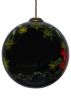 Holiday Wonders Cardinal Hand Painted Glass Hanging Ornament