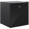 Mini Freezer Countertop, 1.1 Cu.Ft Compact Upright Freezer with Removable Shelves, Reversible Door for Home, Dorm, Apartment and Office, Black