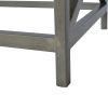 Industrial Cross Metal Oatmeal Coffee Table