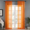 Modern And Simple Pure Color Cotton And Linen Window Screen