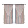 Nordic Simple Hollow Star Princess Wind Bedroom Blackout Curtains