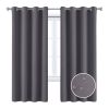Full Blackout Hot Sale Curtain With Black Lining On The Back