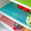 4 /8/12Pcs Refrigerator Liners; Washable Mats Covers Pads; Home Kitchen Gadgets Accessories Organization For Top Freezer Glass Shelf Wire Shelving Cu