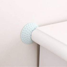 Doorknob Back Wall Protector Crash Pad Home Door Rubber Crash Mat Door Handle Bumper Kitchen Dining Bar Accessories Home Decorations (Color: Green)