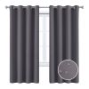 Full Blackout Hot Sale Curtain With Black Lining On The Back