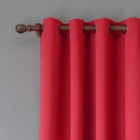 Curtain Bedroom Shade Cloth  Single Piece (Specification: 140X220Cm, Color: Red)