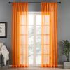 Modern And Simple Pure Color Cotton And Linen Window Screen